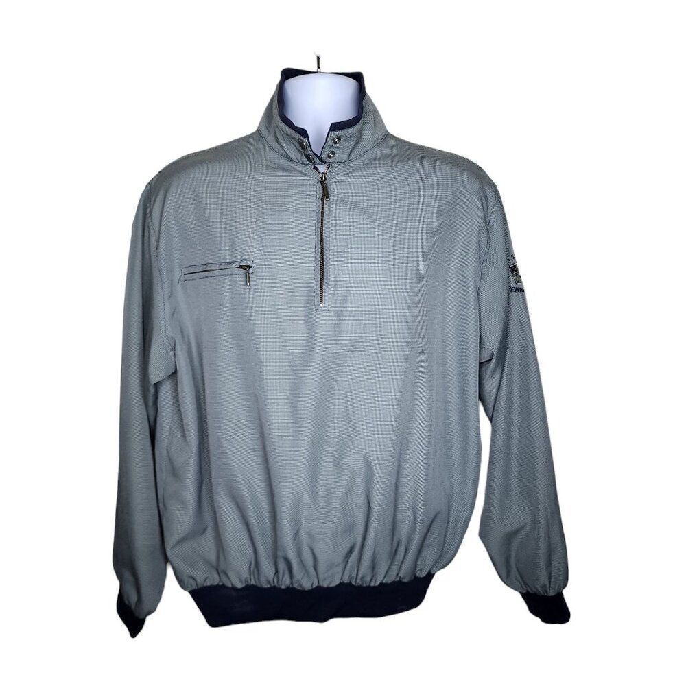 Vintage 100th US Open Pebble Beach Jacket Womens Size XL Gray Quarter Zip